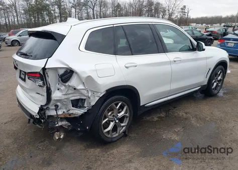 2024 BMW X3 xDrive30I z USA, uszkodzony, nr VIN 5UX53DP09R9V02202